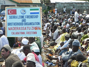 Sierra Leone'de Medresetüzzehra dersanesi