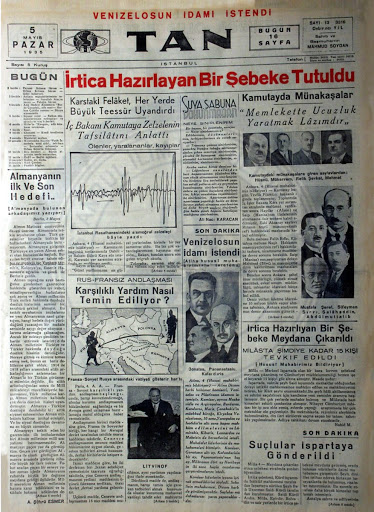 Said Nursi manşetlerin takibindeydi 1