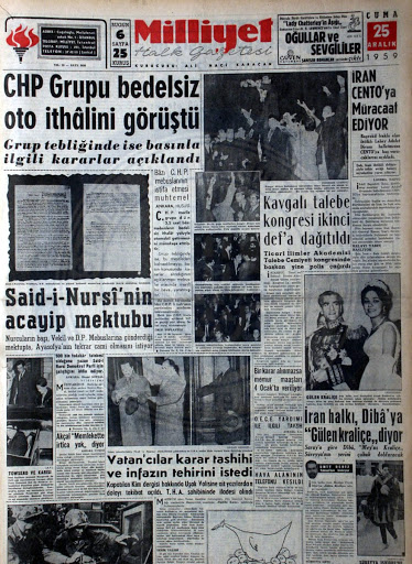 Said Nursi manşetlerin takibindeydi 16