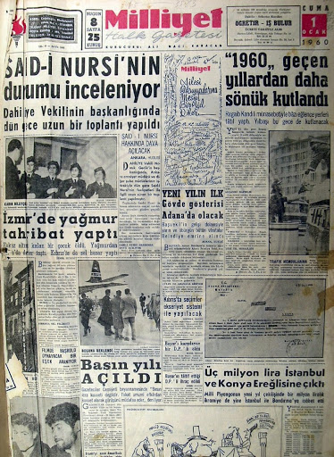 Said Nursi manşetlerin takibindeydi 21