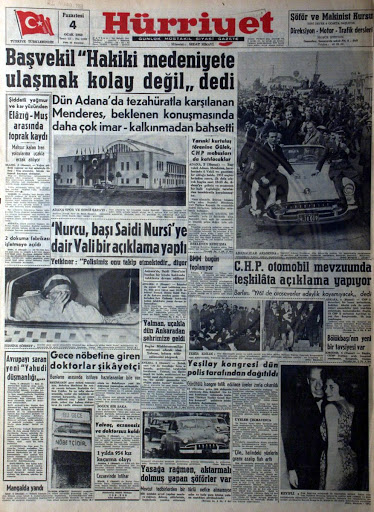 Said Nursi manşetlerin takibindeydi 27