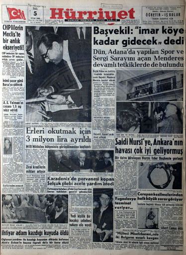 Said Nursi manşetlerin takibindeydi 28