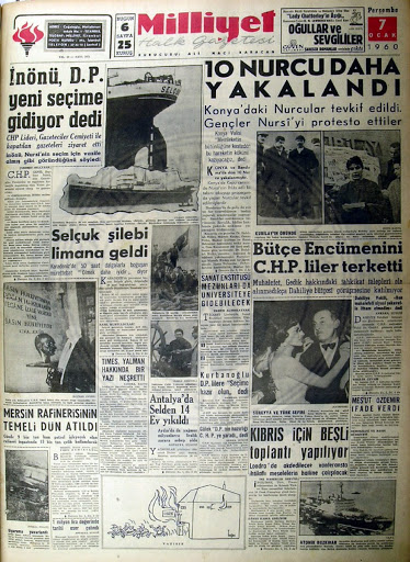 Said Nursi manşetlerin takibindeydi 29