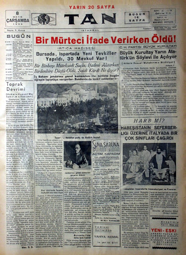 Said Nursi manşetlerin takibindeydi 3