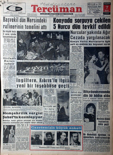 Said Nursi manşetlerin takibindeydi 30