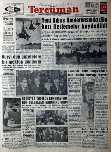 Said Nursi manşetlerin takibindeydi 37