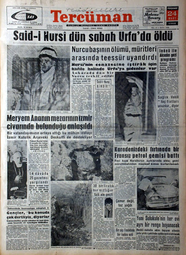Said Nursi manşetlerin takibindeydi 41