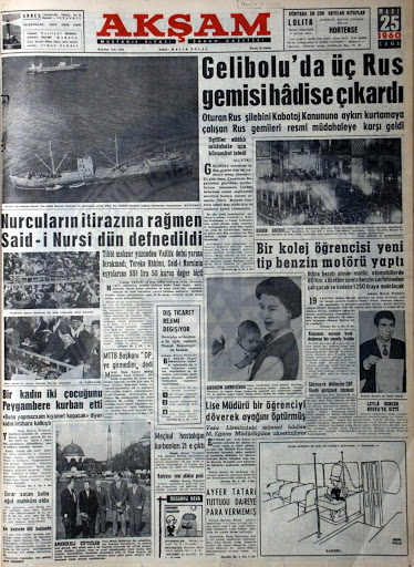 Said Nursi manşetlerin takibindeydi 43