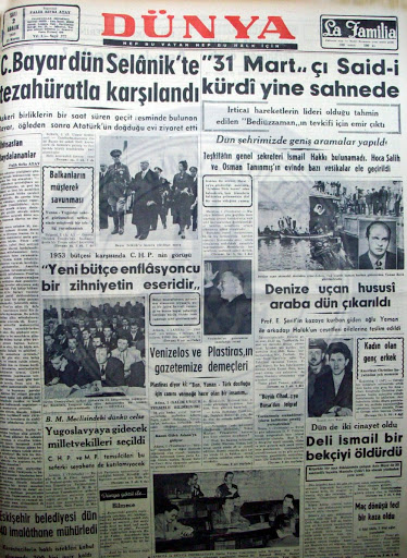 Said Nursi manşetlerin takibindeydi 5