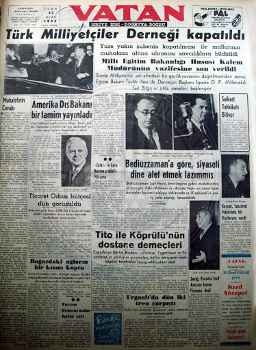 Said Nursi manşetlerin takibindeydi 6