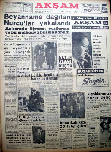 Said Nursi manşetlerin takibindeydi 8