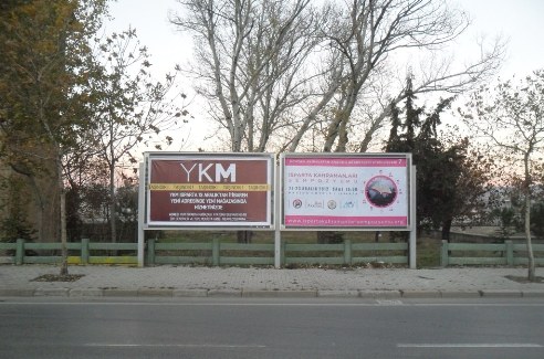 Isparta Kahramanları Sempozyumu bilboardlarda 11