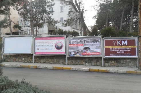 Isparta Kahramanları Sempozyumu bilboardlarda 15