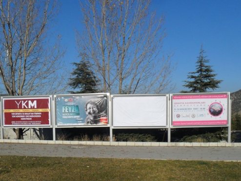 Isparta Kahramanları Sempozyumu bilboardlarda 5