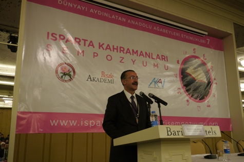 Isparta Kahramanları Sempozyumu açılış kareleri 13