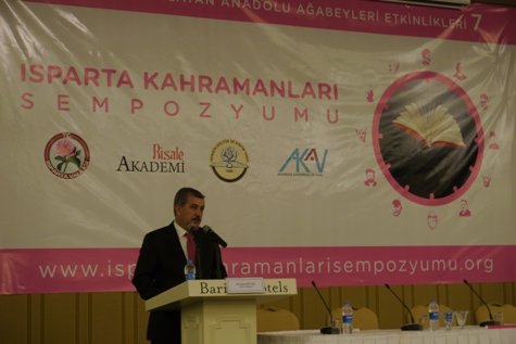Isparta Kahramanları Sempozyumu açılış kareleri 17
