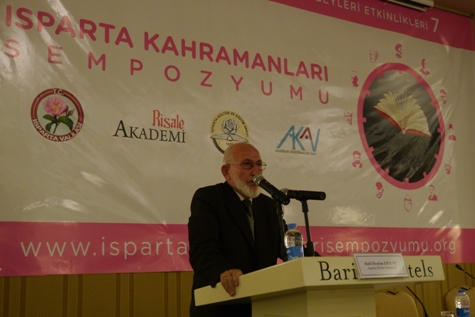 Isparta Kahramanları Sempozyumu açılış kareleri 21