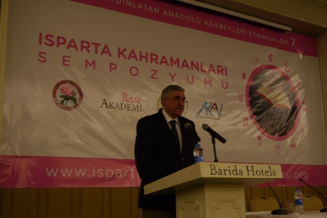 Isparta Kahramanları Sempozyumu açılış kareleri 50