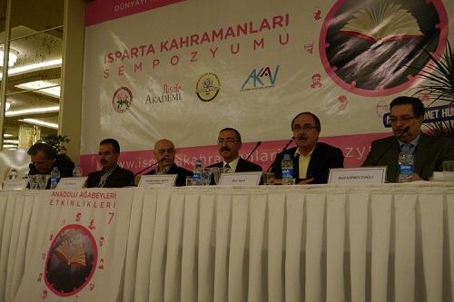 Isparta Kahramanları Sempozyumunda kimler vardı?