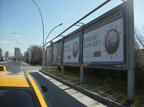 Binbaşı Asımbey Paneli Kocaeli bilboardlarında 11