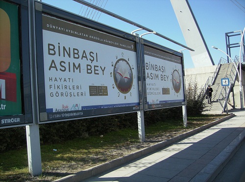 Binbaşı Asımbey Paneli Kocaeli bilboardlarında 12
