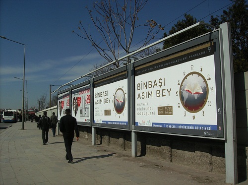 Binbaşı Asımbey Paneli Kocaeli bilboardlarında 16