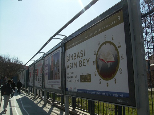 Binbaşı Asımbey Paneli Kocaeli bilboardlarında 18
