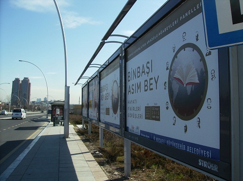 Binbaşı Asımbey Paneli Kocaeli bilboardlarında 20
