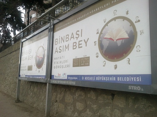 Binbaşı Asımbey Paneli Kocaeli bilboardlarında 5