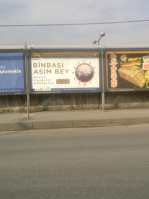 Binbaşı Asımbey Paneli Kocaeli bilboardlarında 7