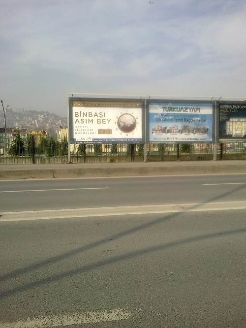 Binbaşı Asımbey Paneli Kocaeli bilboardlarında 8