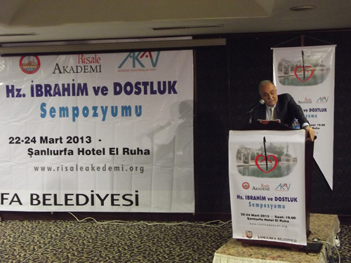 Hz. İbrahim ve Dostluk Sempozyumu başladı 10