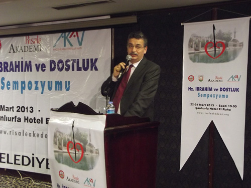 Hz. İbrahim ve Dostluk Sempozyumu başladı 12