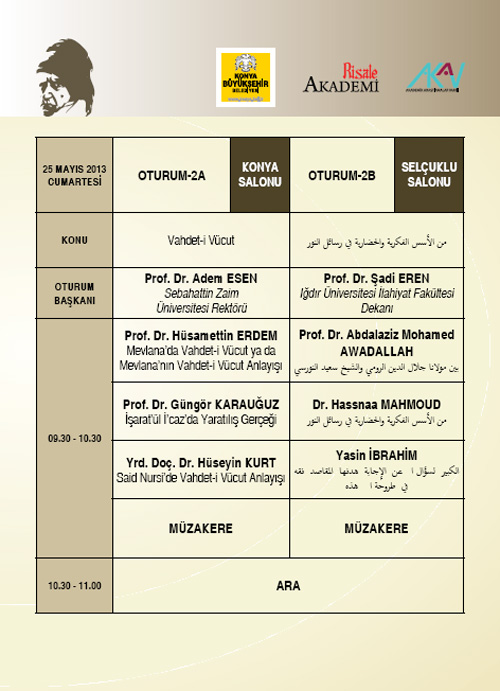 Uluslararası Said Nursi ve Mevlana Sempozyumu 5