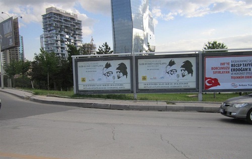 Ankara Bilboardlarında Konya Sempozyumu 1