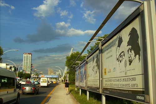 Ankara Bilboardlarında Konya Sempozyumu 13
