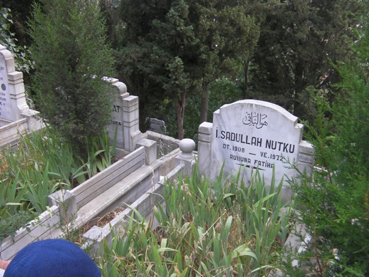 Bekir Berk ağabey mezarı başında yad edildi 6
