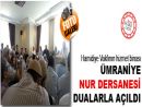Ümraniye Nur dersanesi dualarla açıldı