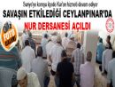 Savaşın etkilediği Ceylanpınar’da Nur dersanesi açıldı