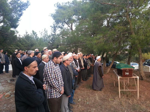 Yusuf Öztanzan ağabey dualarla uğurlandı 1