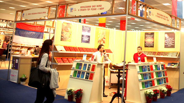 Risale-i Nur Selanik kitap fuarında 2
