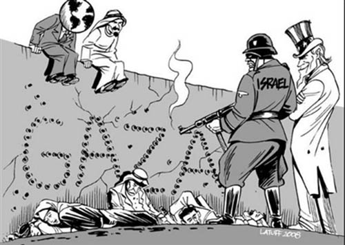 Karikatürler Gazze'yi anlatıyor 11