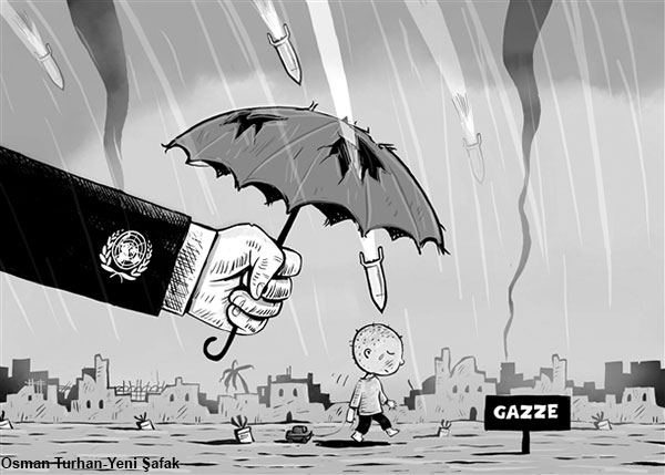Karikatürler Gazze'yi anlatıyor 17