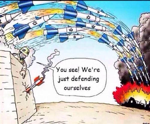 Karikatürler Gazze'yi anlatıyor 3