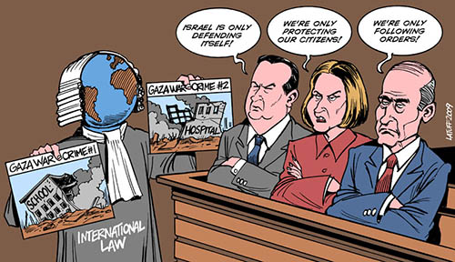 Karikatürler Gazze'yi anlatıyor 8