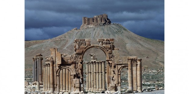 Uydudan Suriye'nin yıkılan tarihi 10