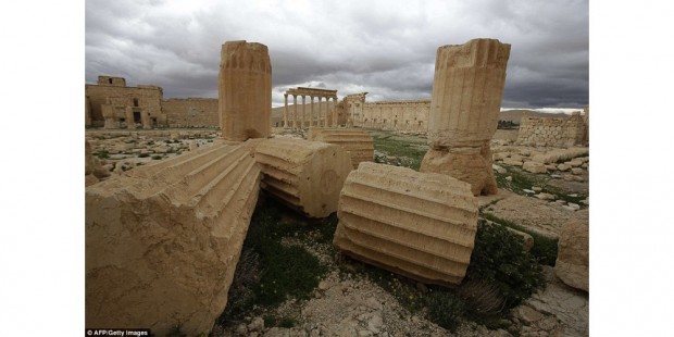 Uydudan Suriye'nin yıkılan tarihi 11