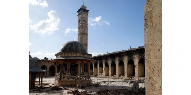 Uydudan Suriye'nin yıkılan tarihi 7