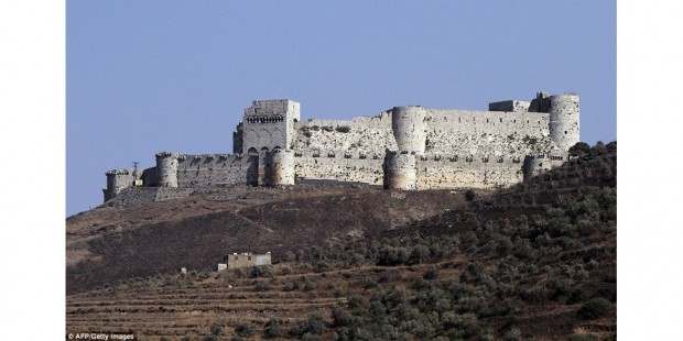 Uydudan Suriye'nin yıkılan tarihi 8