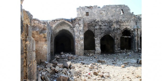 Uydudan Suriye'nin yıkılan tarihi 9